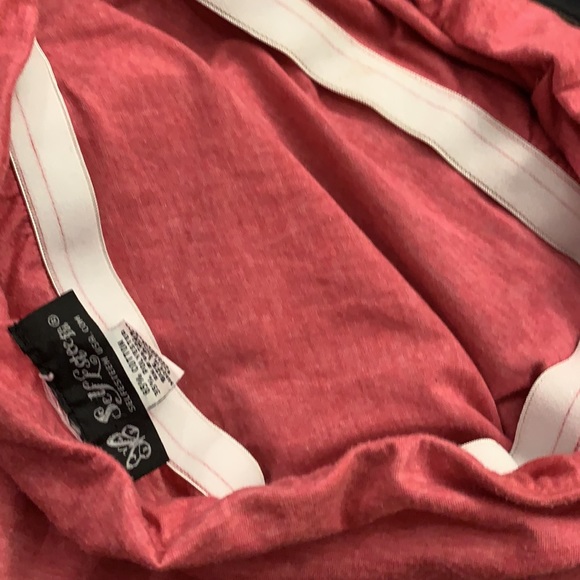 😍 2/$29 Self Esteem strapless top with elastic on top & lacey on bottom L - Picture 8 of 9